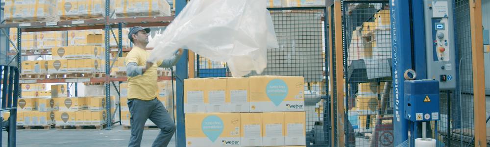 Saint Gobain - Weber: Reducir el plástico consumido con fijaplast