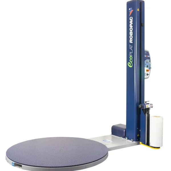 envolvedora de palets semiautomatica robopac ecoplat plus frd