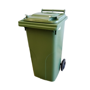 Contenedor de residuos verde
