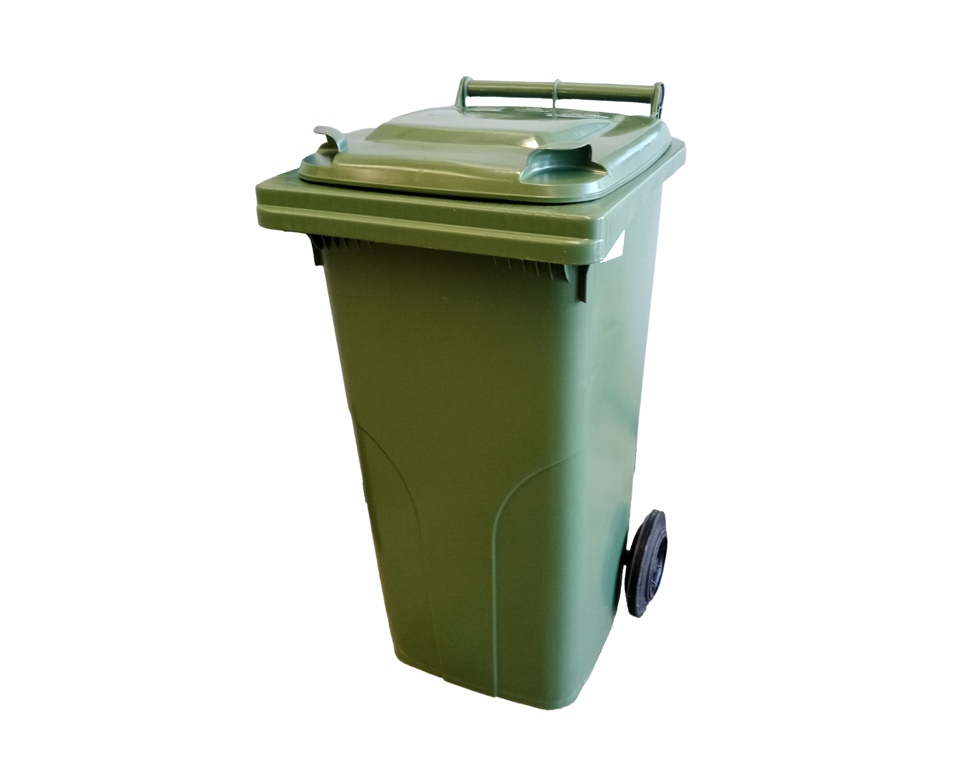Contenedor de residuos verde