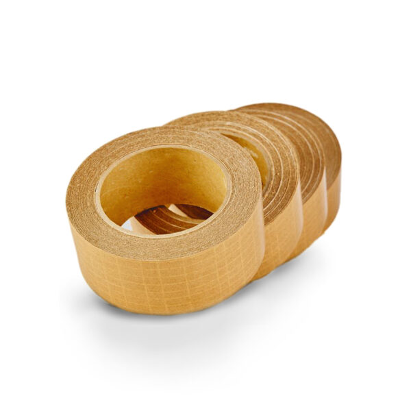 Cinta Adhesiva Kraft Reforzada 50mm x 25m - 100% PEFC para Embalaje Seguro