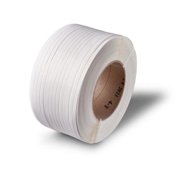 fleje de polipropileno blanco 170kg resistencia con superficie grafilada