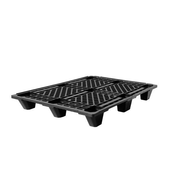 let de plastico industrial agile con superficie rejillada para carga (4092)