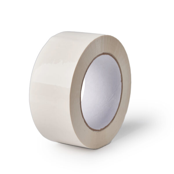 precinto blanco pp solvente 48mmx125m rollo de cinta adhesiva individual