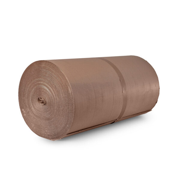 protección de productos con cartón ondulado reciclable en almacén (Ref 5394)