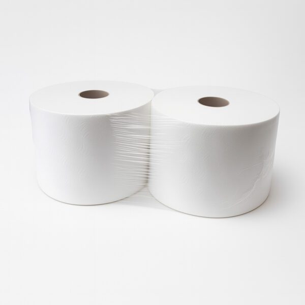 Pack de 2 bobinas de papel industrial de 332 metros