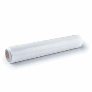 bobina de film estirable reciclado manual blanco 23 micras