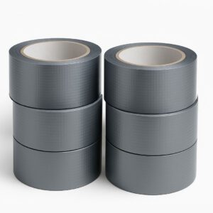 Cinta americana gris de alta calidad, 6 rollos