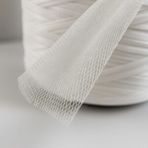 Detalle de la malla extrída blanca 8107-detalle