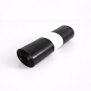 rollo de bolsas de basura negras de 150 litros