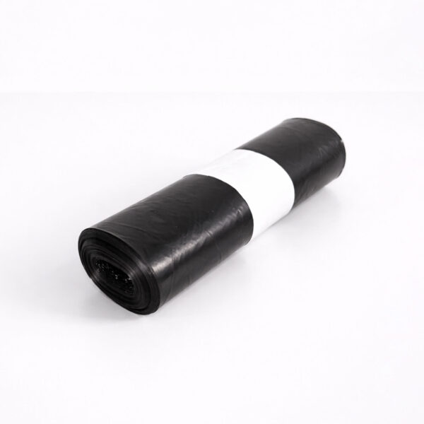 rollo de bolsas de basura negras de 150 litros