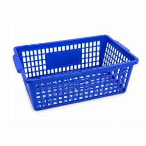 Cesto de plastico azul de 5kg de uso industrial