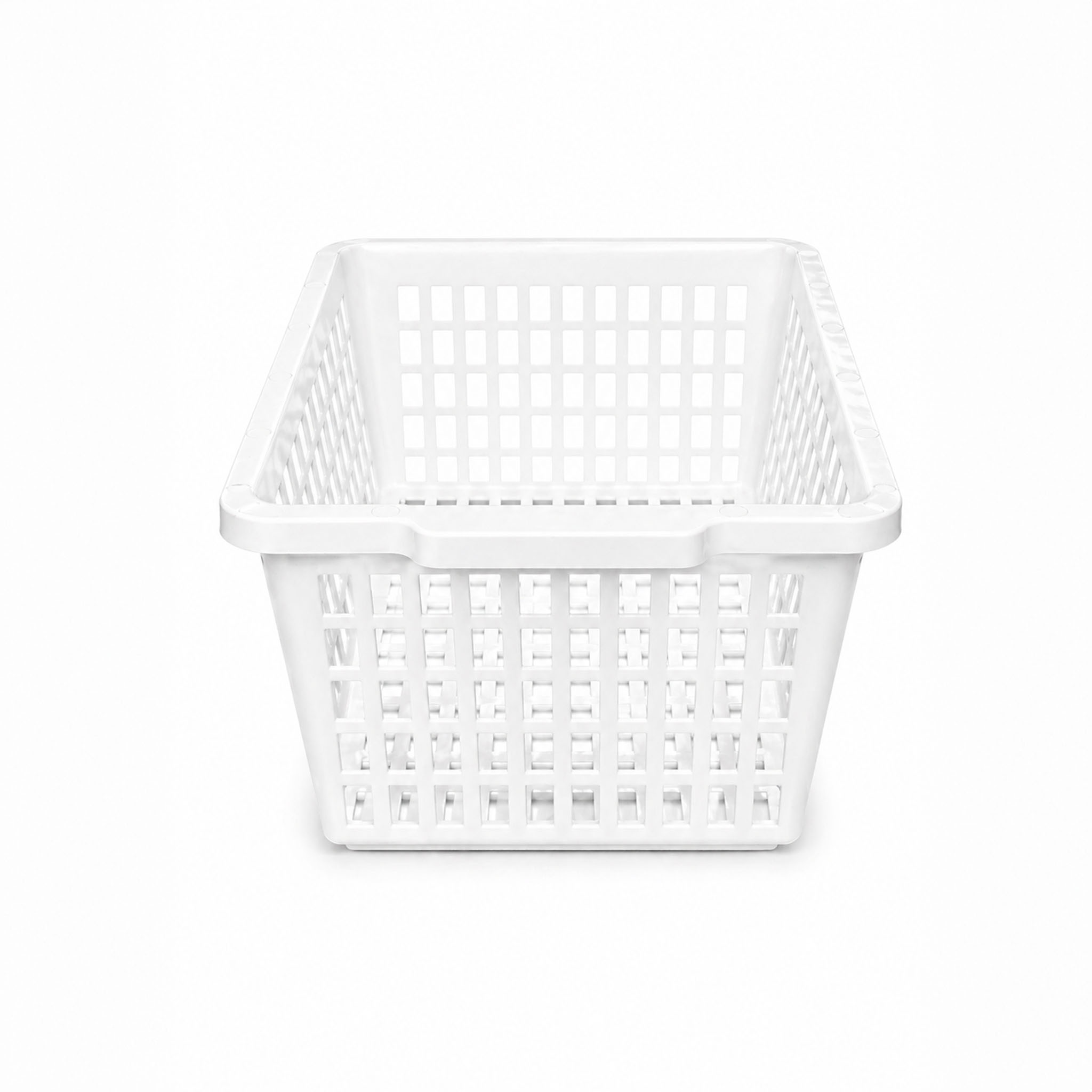 Cesto de plastico blanco 5kg
