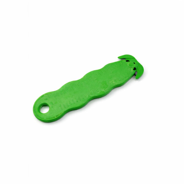 cutter de seguridad verde para film