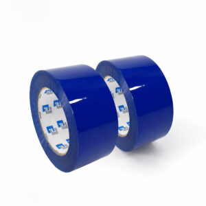 Dos precintos azules acrílicos